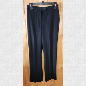 Worthington Stretch Petite Dress Pants Womens 6P Black